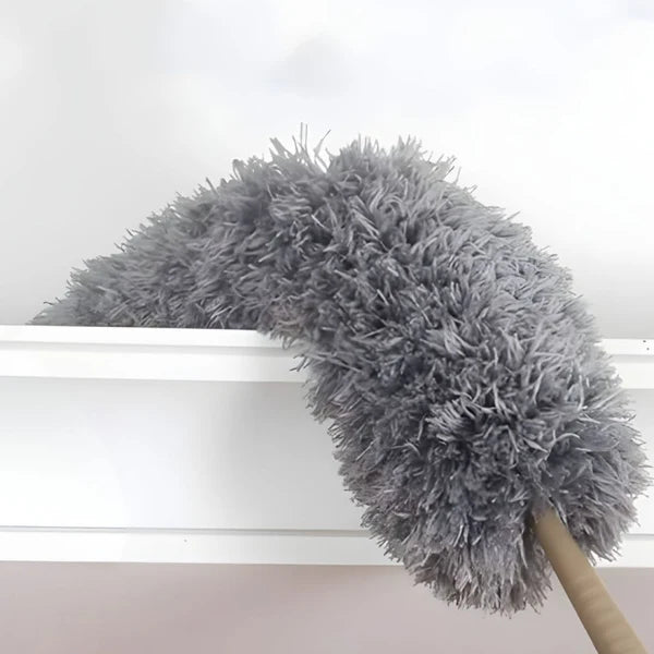 Microfiber Duster with Extension Pole Reach & Clean Easily